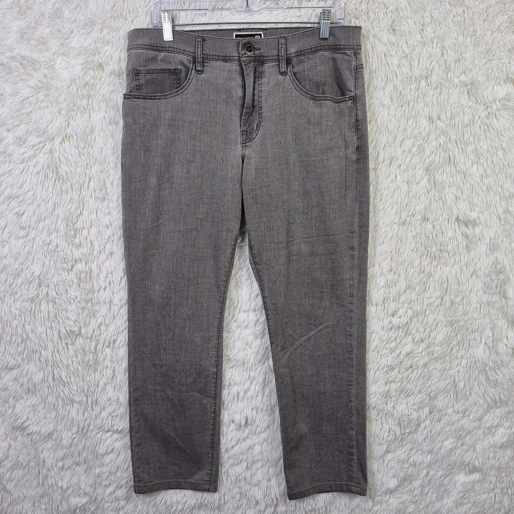 Travis Mathew Mens Grey‎ Legacy Featherweight Denim Pants Size 32x28 Casual Golf